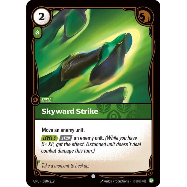 Image for Skyward Strike (038/219) (Unleashed) - Riftbound: League of Legends Trading Card Game