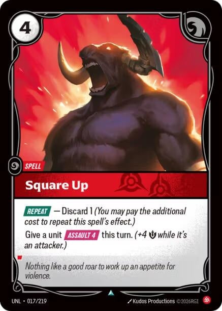 Image for Square Up (017/219) (Unleashed) - Riftbound: League of Legends Trading Card Game