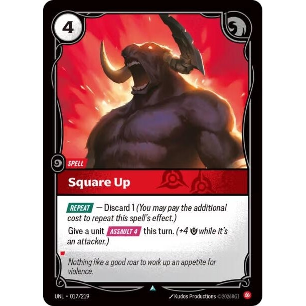Image for Square Up (017/219) (Unleashed) - Riftbound: League of Legends Trading Card Game