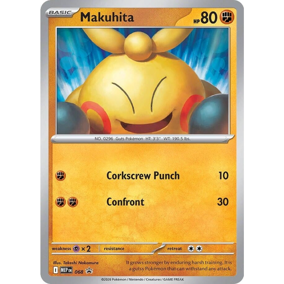 Image for Makuhita - 068 (068) (ME: Mega Evolution Promo) - Pokemon