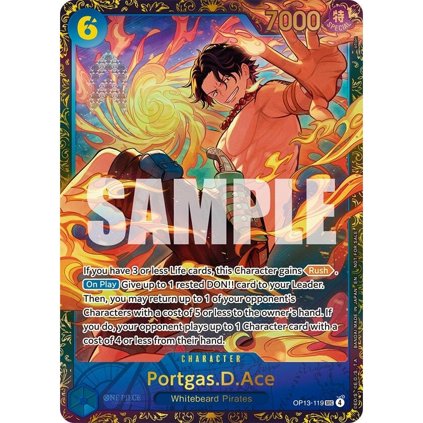 Image for Portgas.D.Ace (119) (Treasure Cup 2026) (OP13-119) (One Piece Promotion Cards) - One Piece Card Game