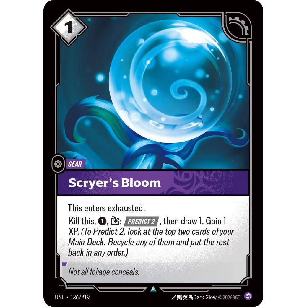 Image for Scryer's Bloom (136/219) (Unleashed) - Riftbound: League of Legends Trading Card Game