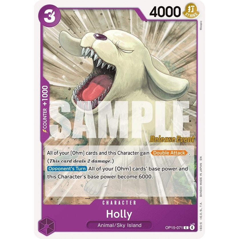 Holly (OP15-071) (Adventure on Kami's Island Release Event Cards) - PokéBox Australia