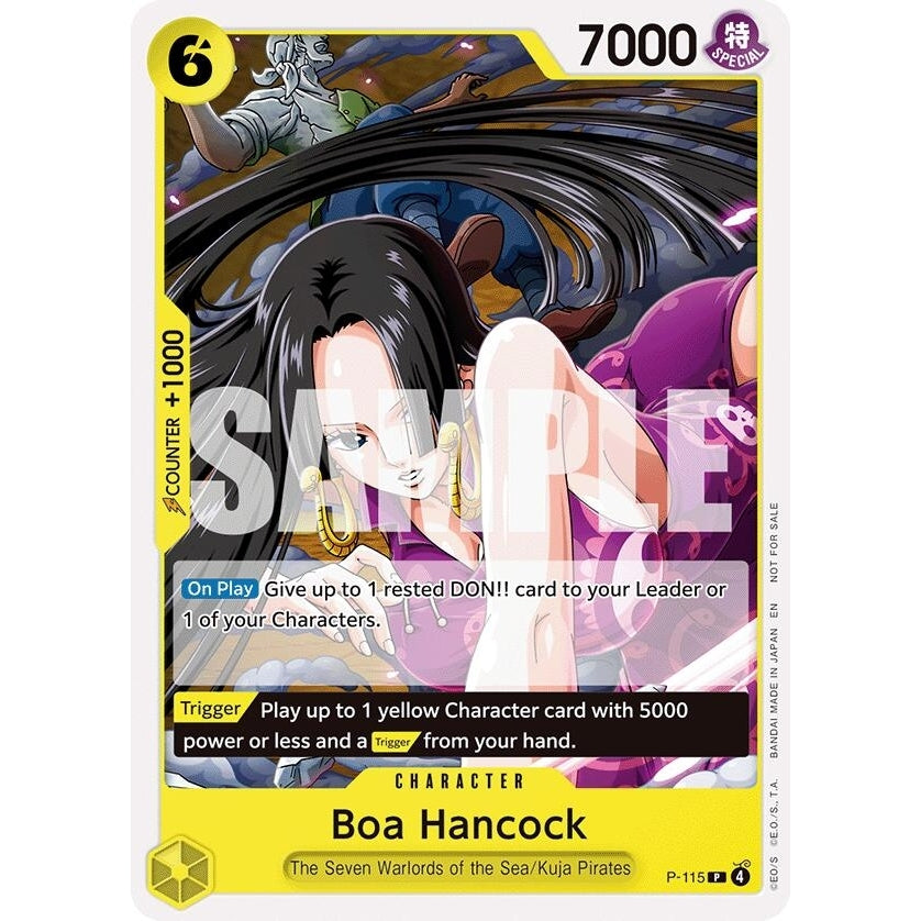 Image for Boa Hancock (OP15 Release Event) (P-115) (One Piece Promotion Cards) - One Piece Card Game