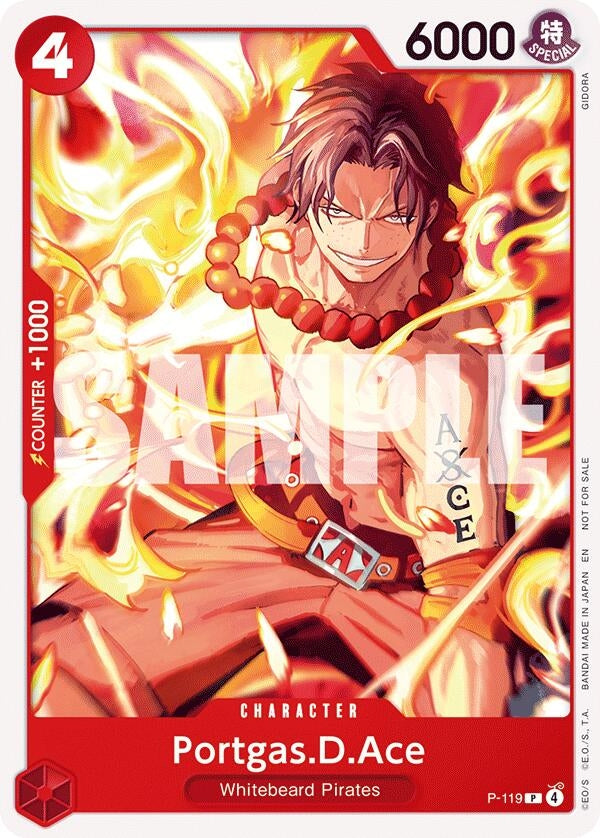 Portgas.D.Ace (Pirates Party 2026 Vol. 1) (P-119) (One Piece Promotion Cards) - PokéBox Australia