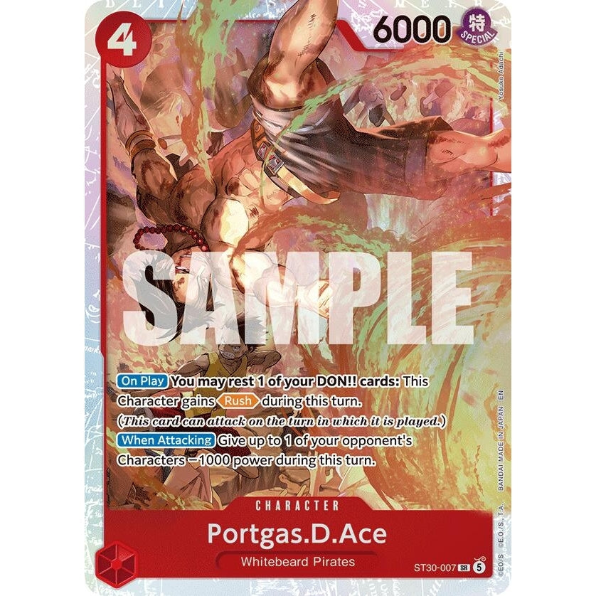 Portgas.D.Ace (007) (ST30-007) (Starter Deck EX: Luffy & Ace) - PokéBox Australia