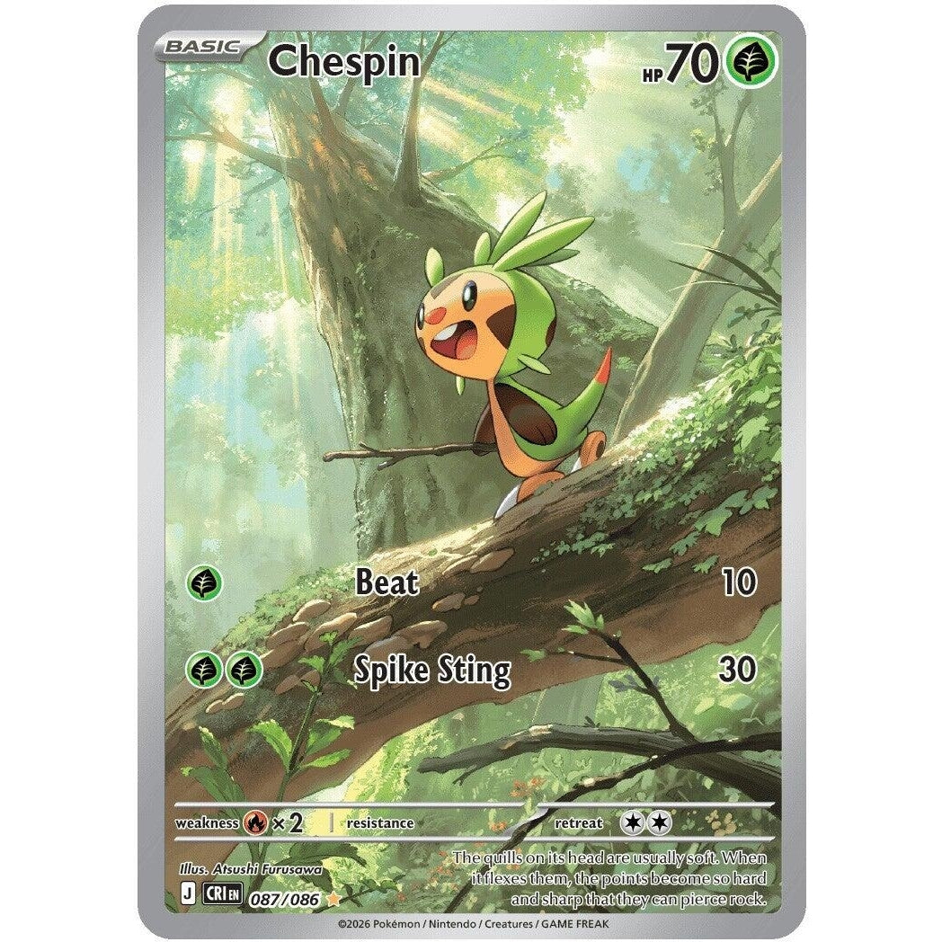 Image for Chespin (087/086) (ME04: Chaos Rising) - Pokemon