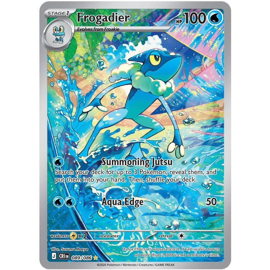 Image for Frogadier (089/086) (ME04: Chaos Rising) - Pokemon