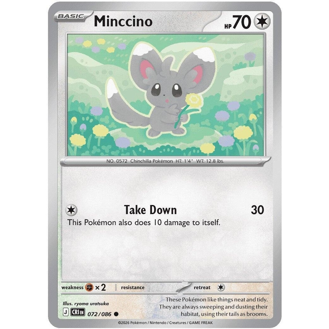 Image for Minccino (072/086) (ME04: Chaos Rising) - Pokemon