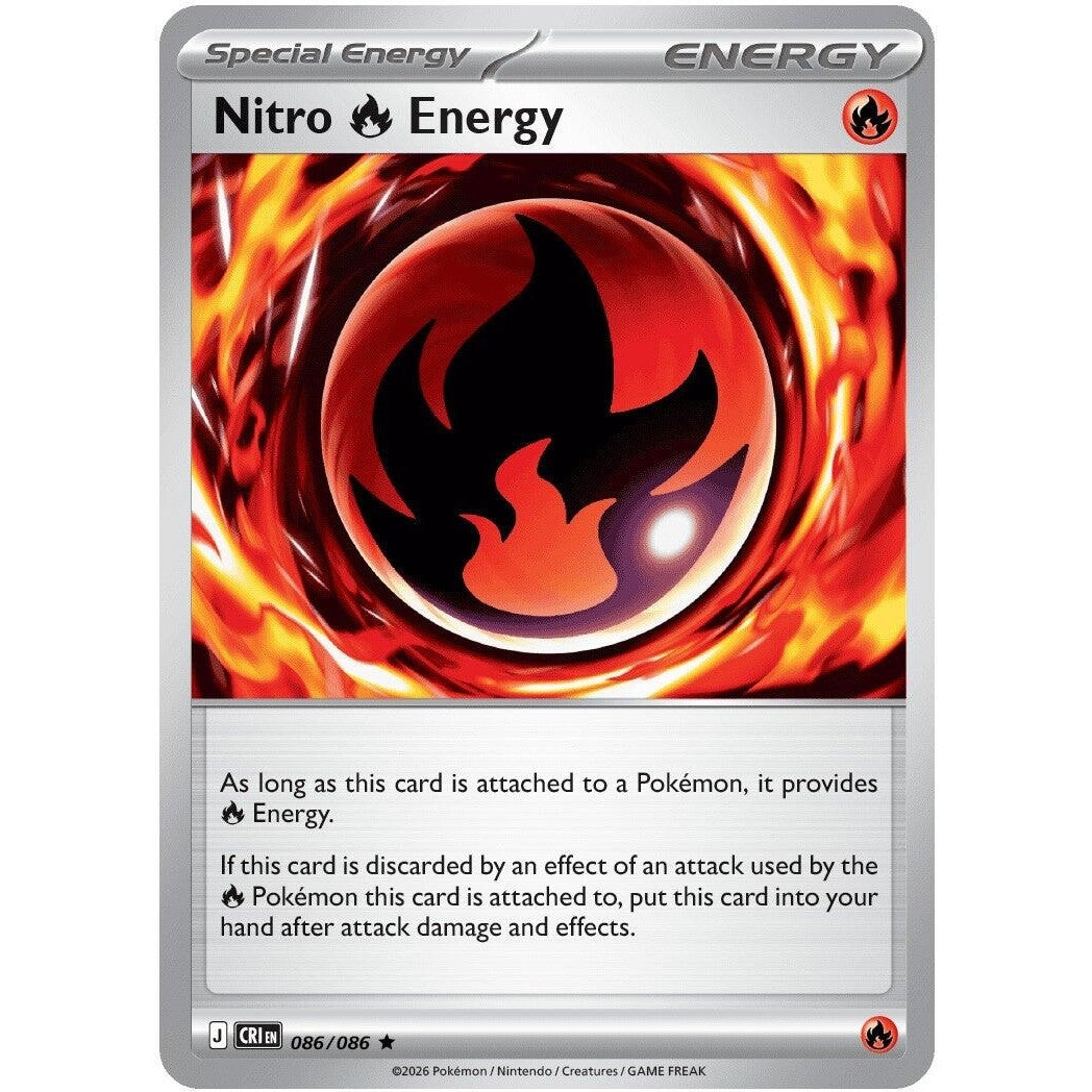 Image for Nitro R Energy (086/086) (ME04: Chaos Rising) - Pokemon
