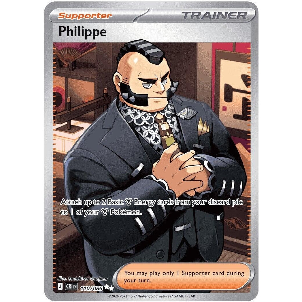 Image for Philippe (110/086) (ME04: Chaos Rising) - Pokemon