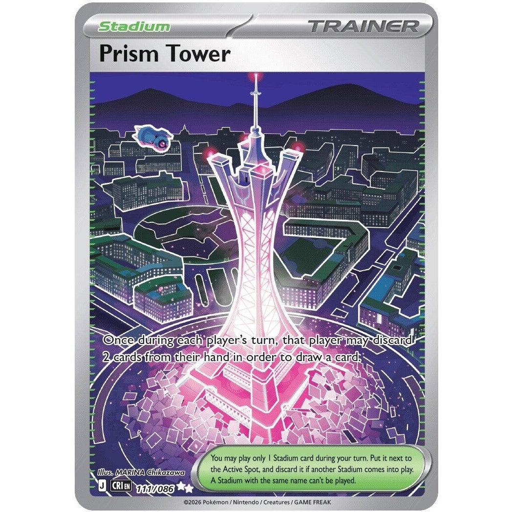 Image for Prism Tower (111/086) (ME04: Chaos Rising) - Pokemon
