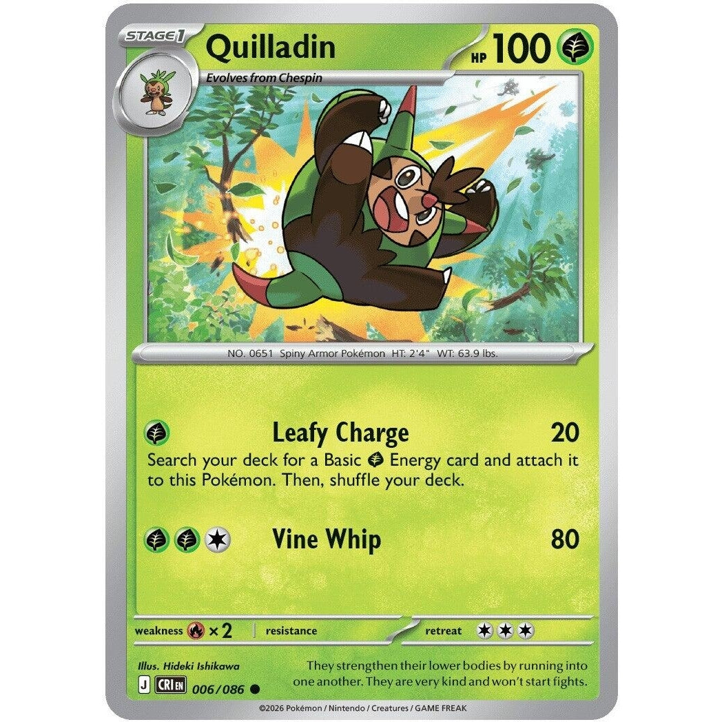 Image for Quilladin (006/086) (ME04: Chaos Rising) - Pokemon