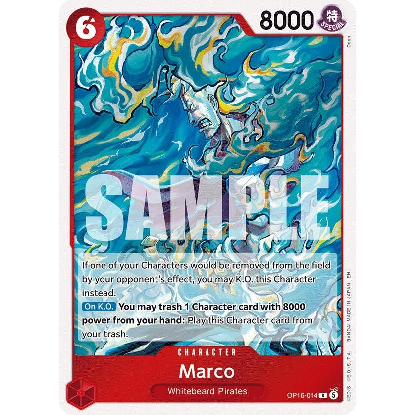 Image for Marco (OP16-014) (The Time of Battle) - One Piece Card Game