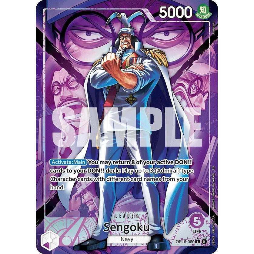 Image for Sengoku (060) (Alternate Art) (OP16-060) (The Time of Battle) - One Piece Card Game