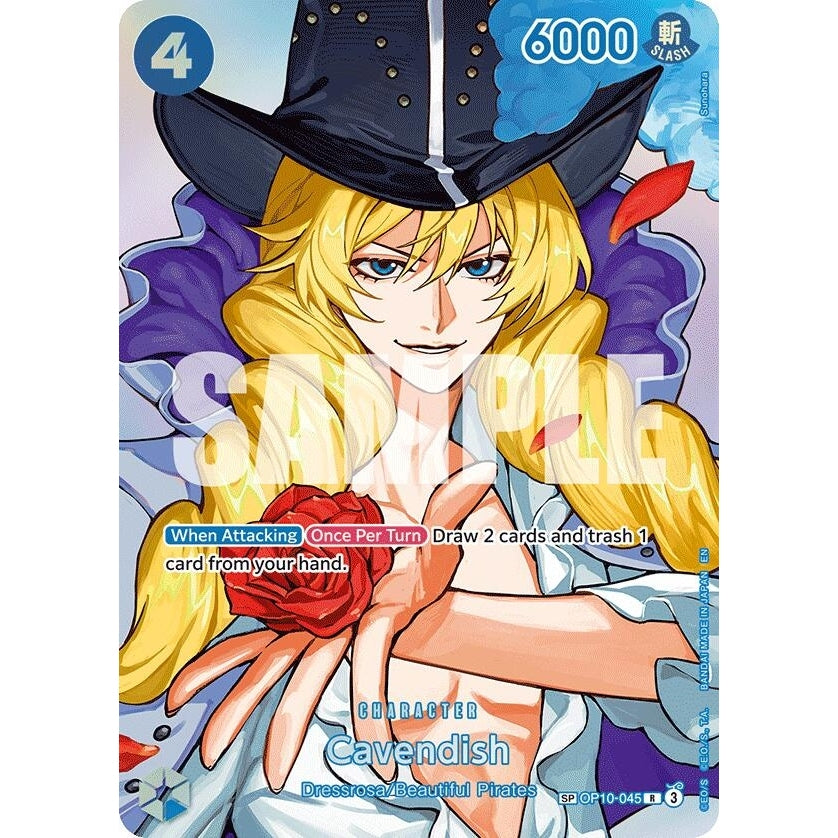 Image for Cavendish (SP) (OP10-045) (The Time of Battle) - One Piece Card Game
