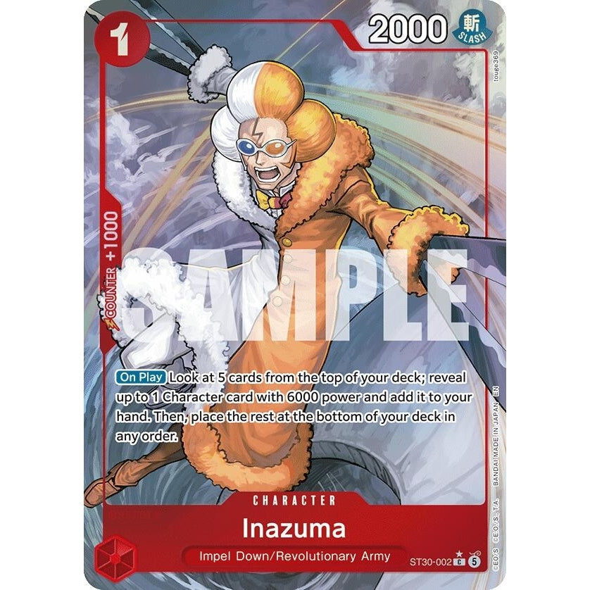 Inazuma (Full Art) (ST30-002) (Starter Deck EX: Luffy & Ace) - PokéBox Australia