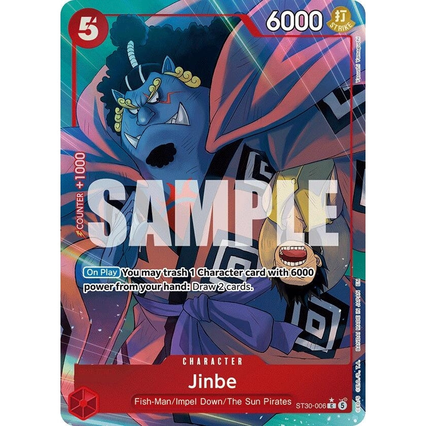 Jinbe (Full Art) (ST30-006) (Starter Deck EX: Luffy & Ace) - PokéBox Australia