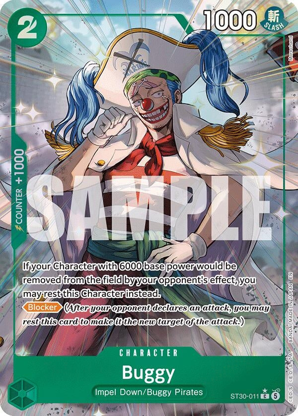 Buggy (Full Art) (ST30-011) (Starter Deck EX: Luffy & Ace)