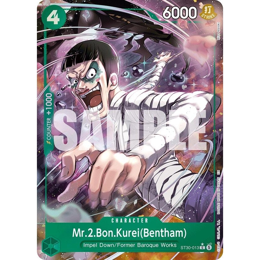 Mr.2.Bon.Kurei(Bentham) (Full Art) (ST30-013) (Starter Deck EX: Luffy & Ace) - PokéBox Australia