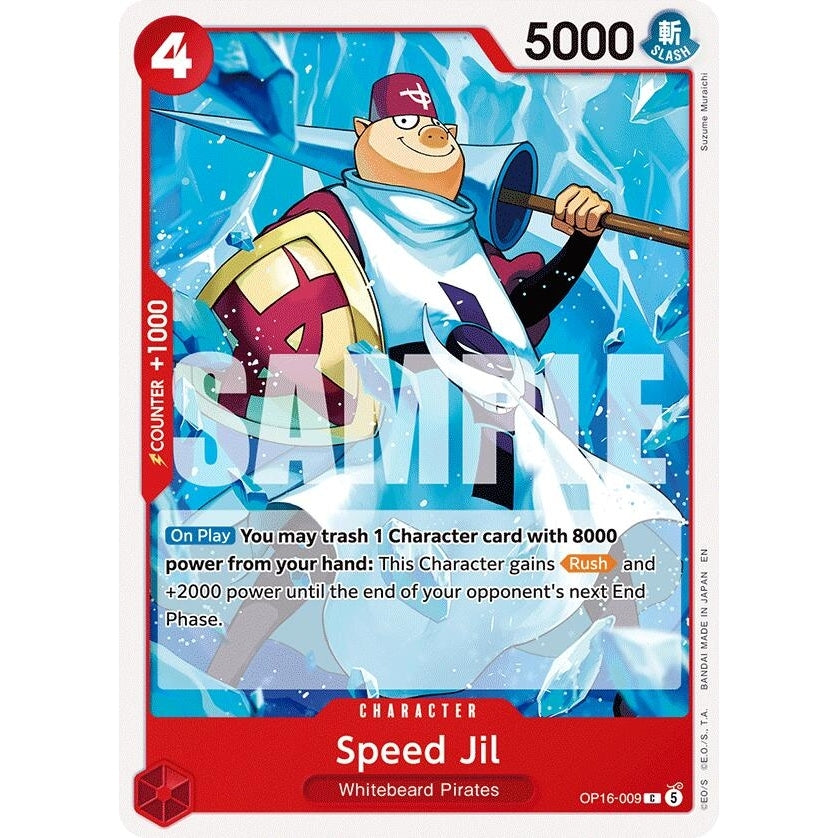 Image for Speed Jil (OP16-009) (The Time of Battle) - One Piece Card Game
