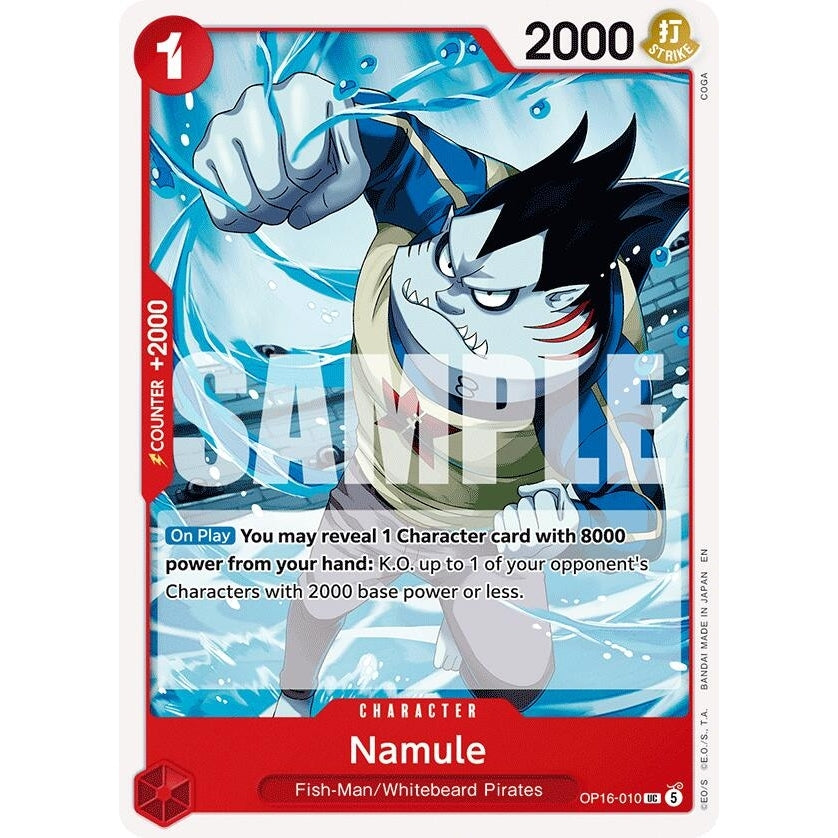 Image for Namule (OP16-010) (The Time of Battle) - One Piece Card Game