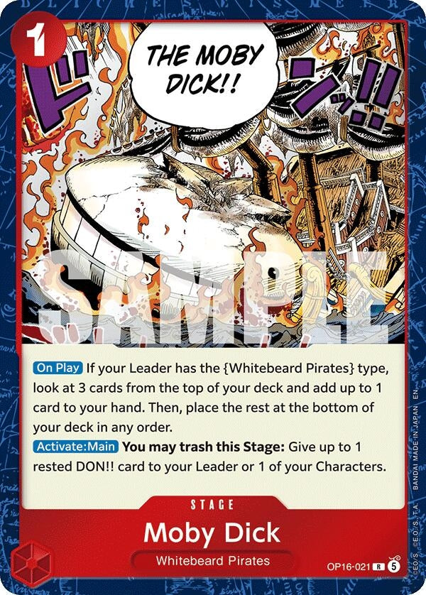 Image for Moby Dick (OP16-021) (The Time of Battle) - One Piece Card Game