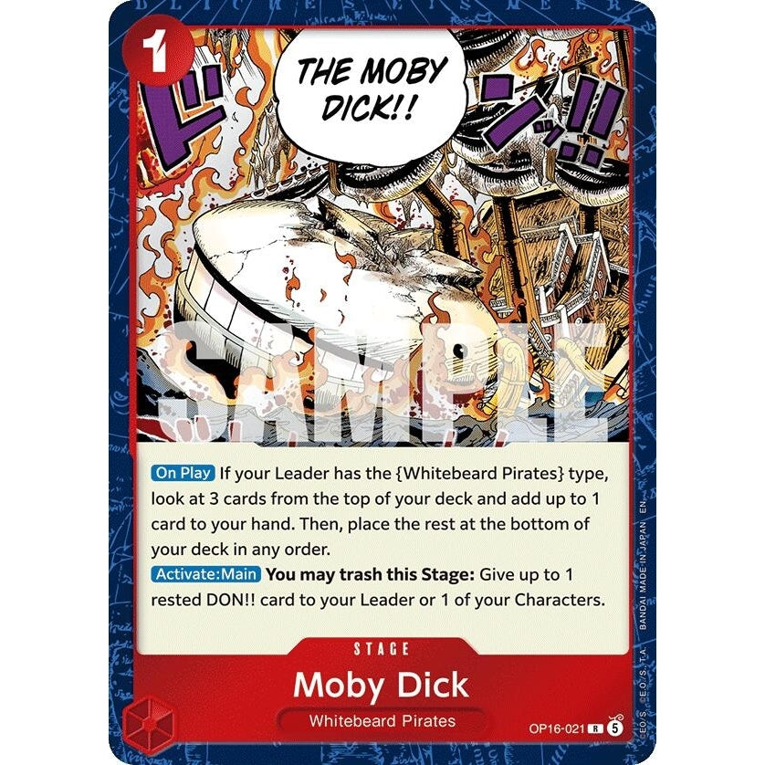 Image for Moby Dick (OP16-021) (The Time of Battle) - One Piece Card Game