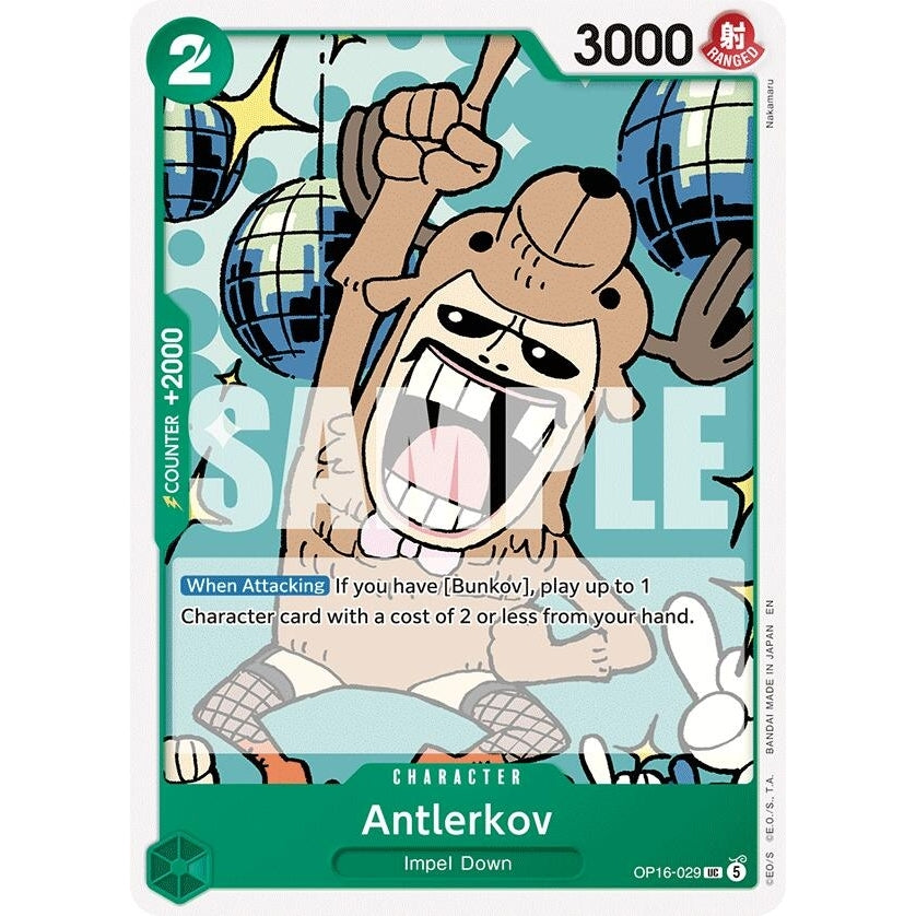 Image for Antlerkov (OP16-029) (The Time of Battle) - One Piece Card Game