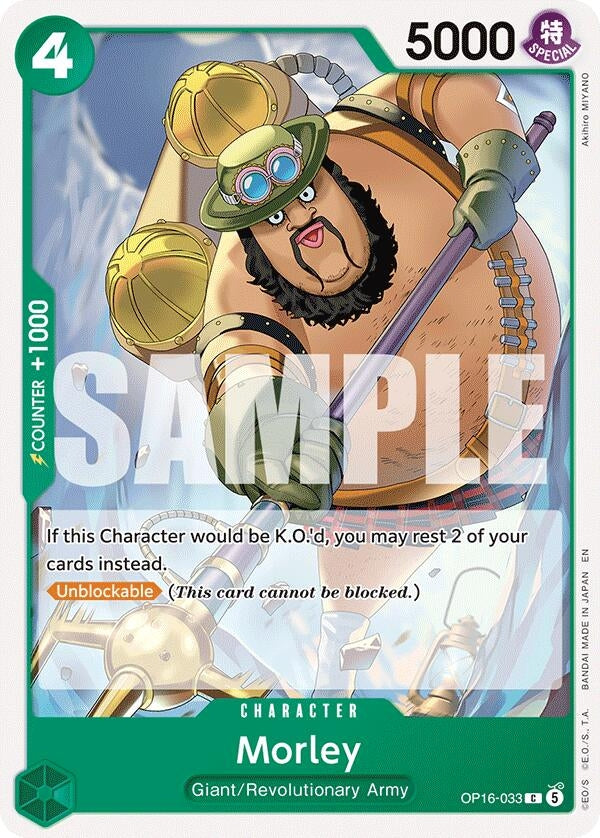 Image for Morley (OP16-033) (The Time of Battle) - One Piece Card Game