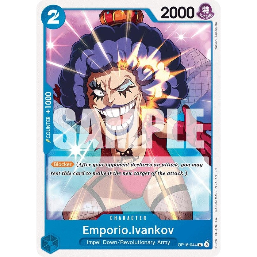 Image for Emporio.Ivankov (044) (OP16-044) (The Time of Battle) - One Piece Card Game