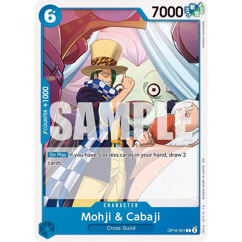 Image for Mohji & Cabaji (OP16-051) (The Time of Battle) - One Piece Card Game