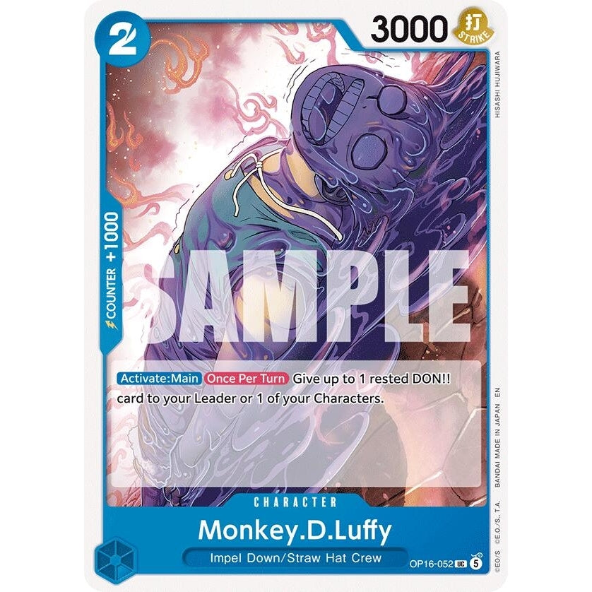 Image for Monkey.D.Luffy (052) (OP16-052) (The Time of Battle) - One Piece Card Game