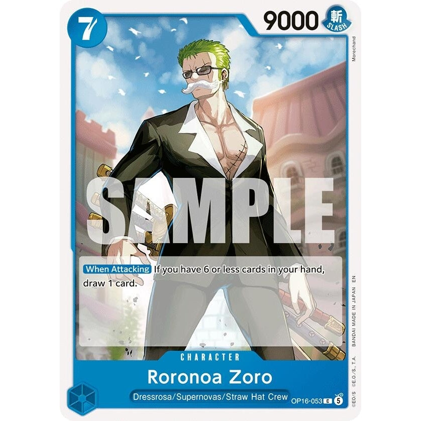 Image for Roronoa Zoro (053) (OP16-053) (The Time of Battle) - One Piece Card Game