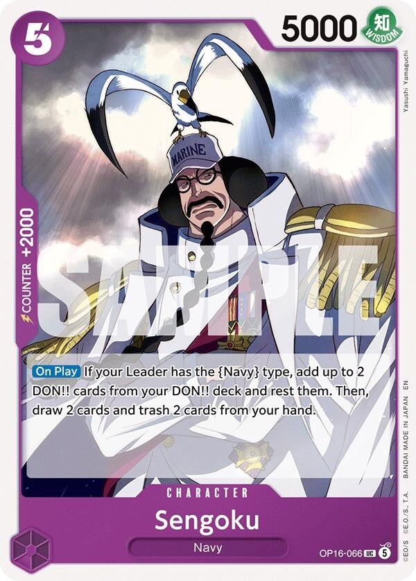 Image for Sengoku (066) (OP16-066) (The Time of Battle) - One Piece Card Game