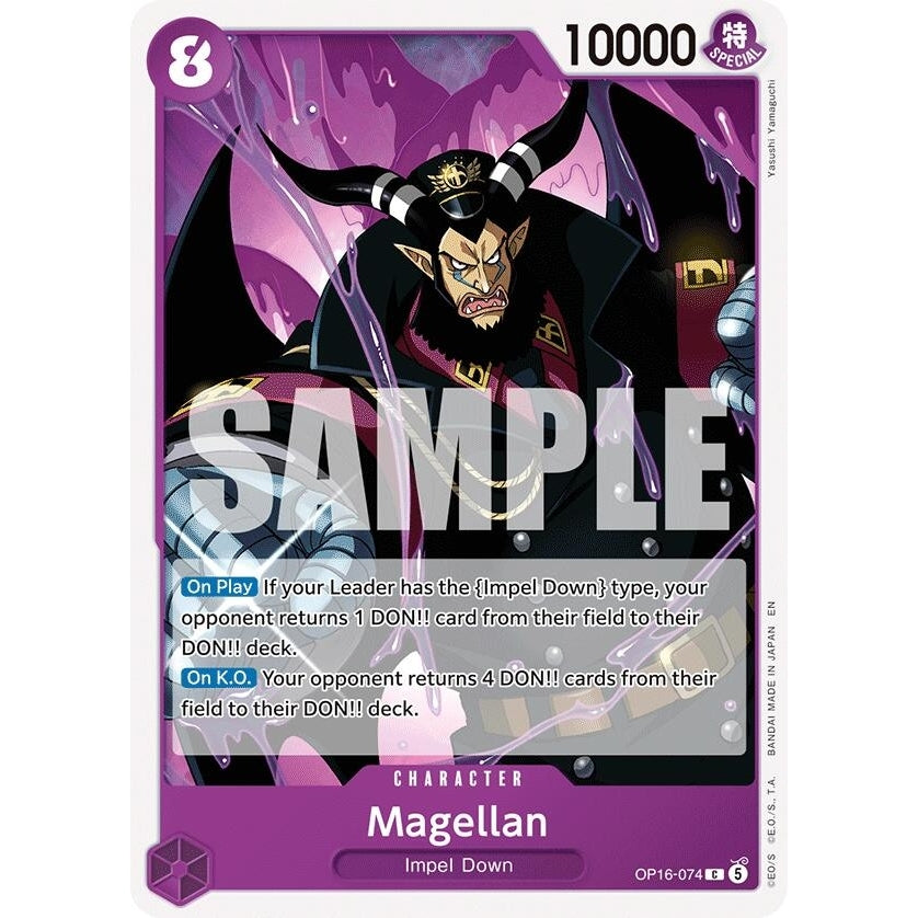Image for Magellan (OP16-074) (The Time of Battle) - One Piece Card Game