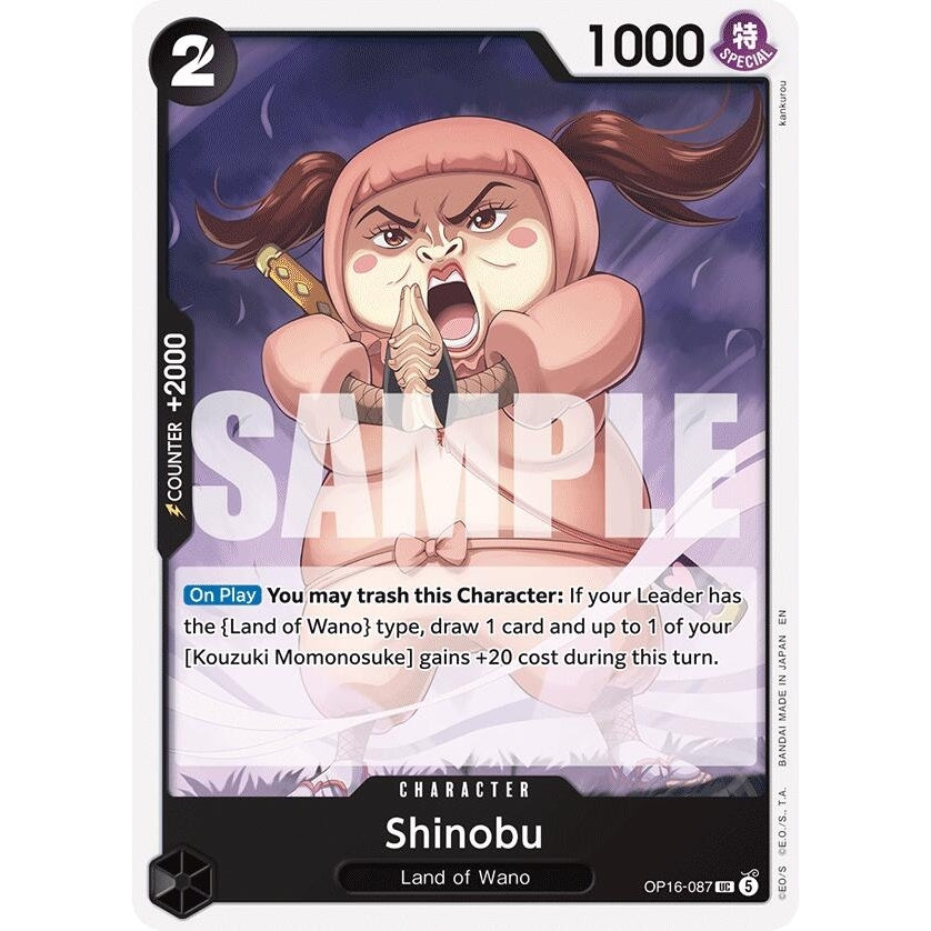 Image for Shinobu (OP16-087) (The Time of Battle) - One Piece Card Game