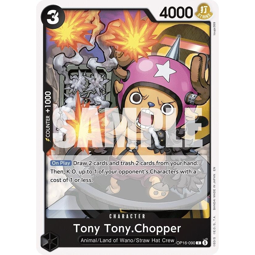 Image for Tony Tony.Chopper (OP16-090) (The Time of Battle) - One Piece Card Game