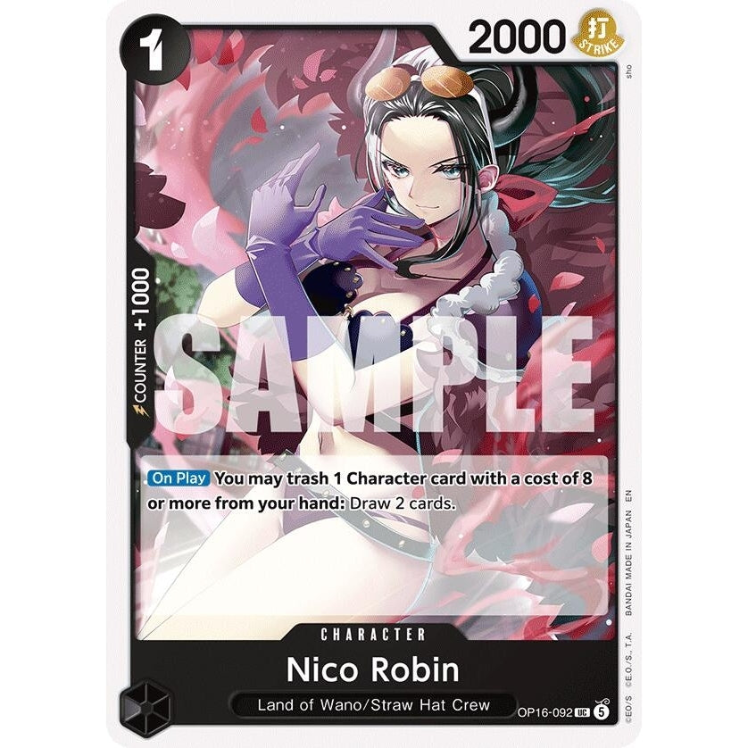 Image for Nico Robin (OP16-092) (The Time of Battle) - One Piece Card Game