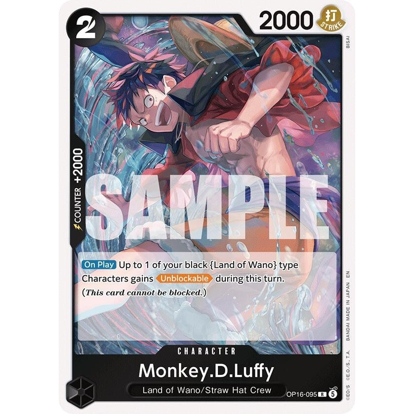 Image for Monkey.D.Luffy (095) (OP16-095) (The Time of Battle) - One Piece Card Game