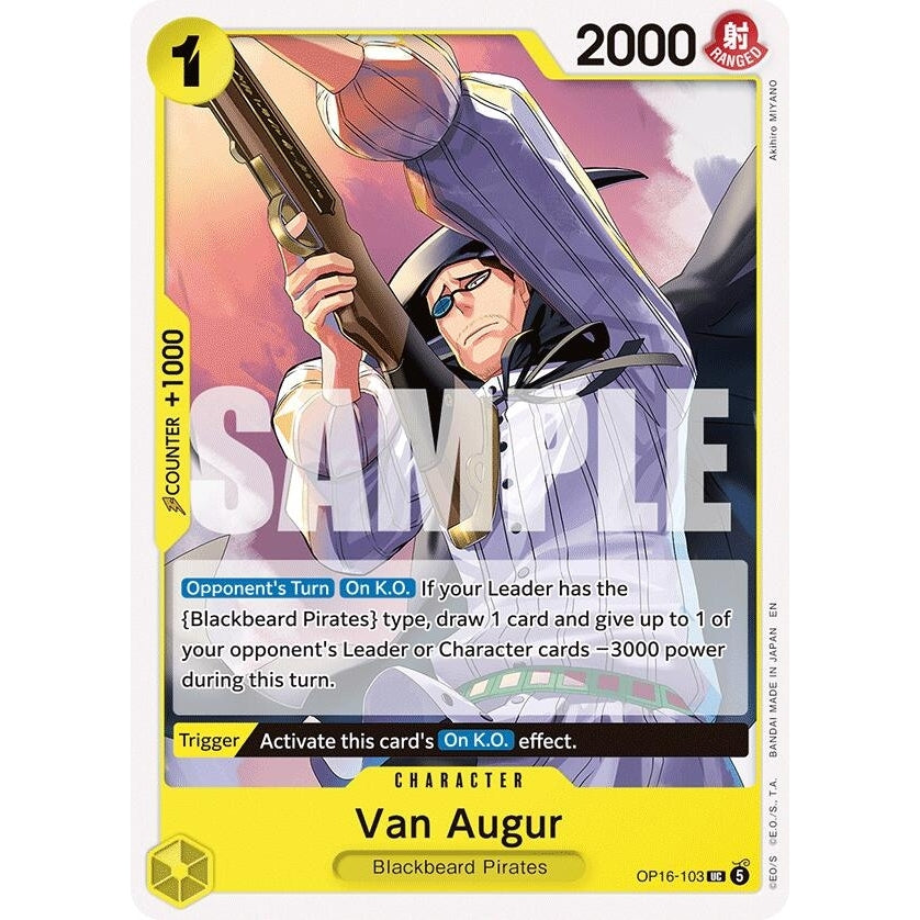 Image for Van Augur (OP16-103) (The Time of Battle) - One Piece Card Game