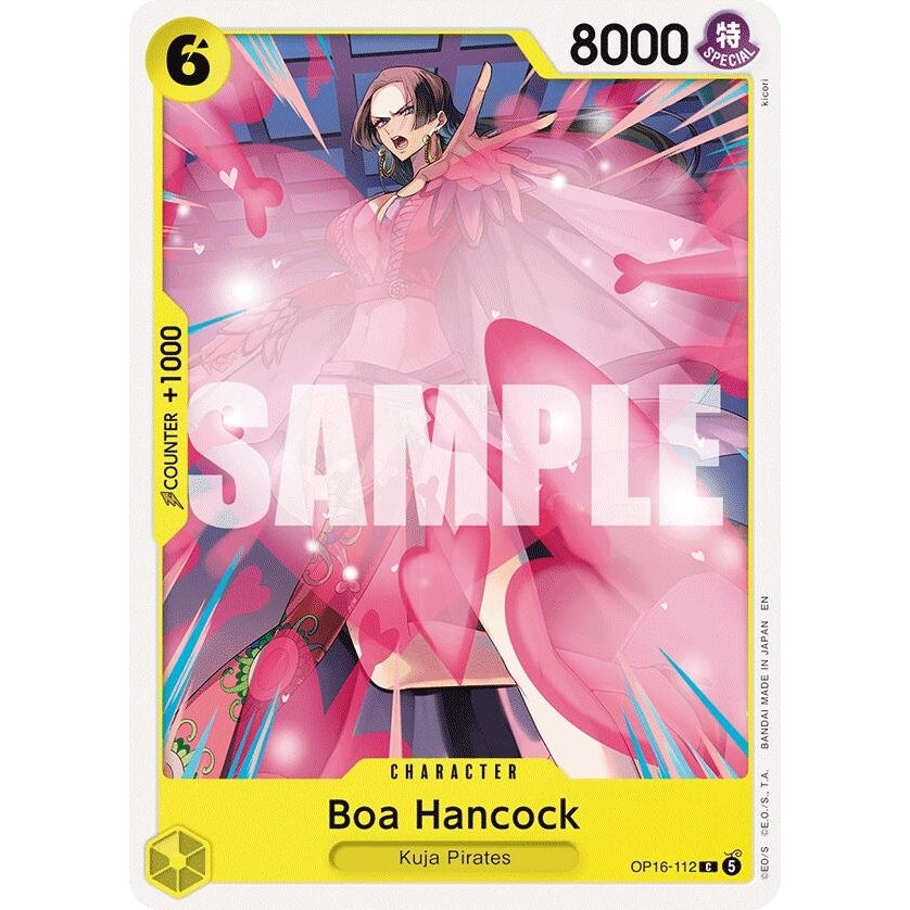 Image for Boa Hancock (112) (OP16-112) (The Time of Battle) - One Piece Card Game