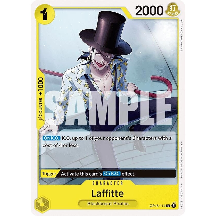 Image for Laffitte (OP16-114) (The Time of Battle) - One Piece Card Game