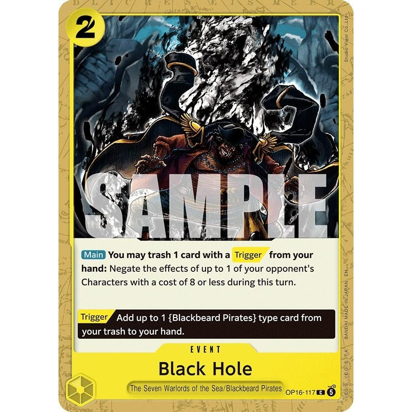Image for Black Hole (OP16-117) (The Time of Battle) - One Piece Card Game