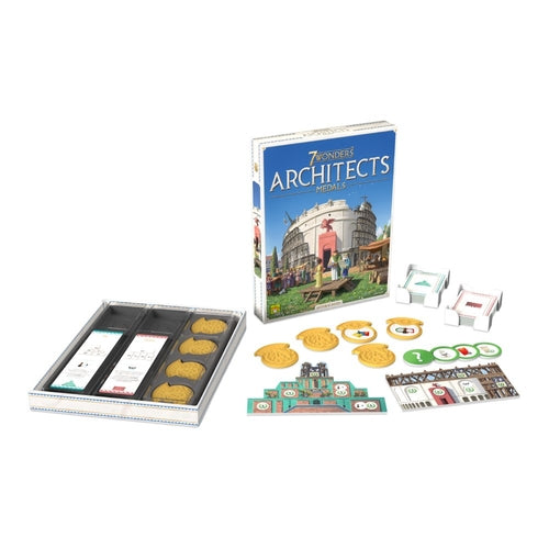7 Wonders: Architects – Medals Expansion - PokéBox Australia