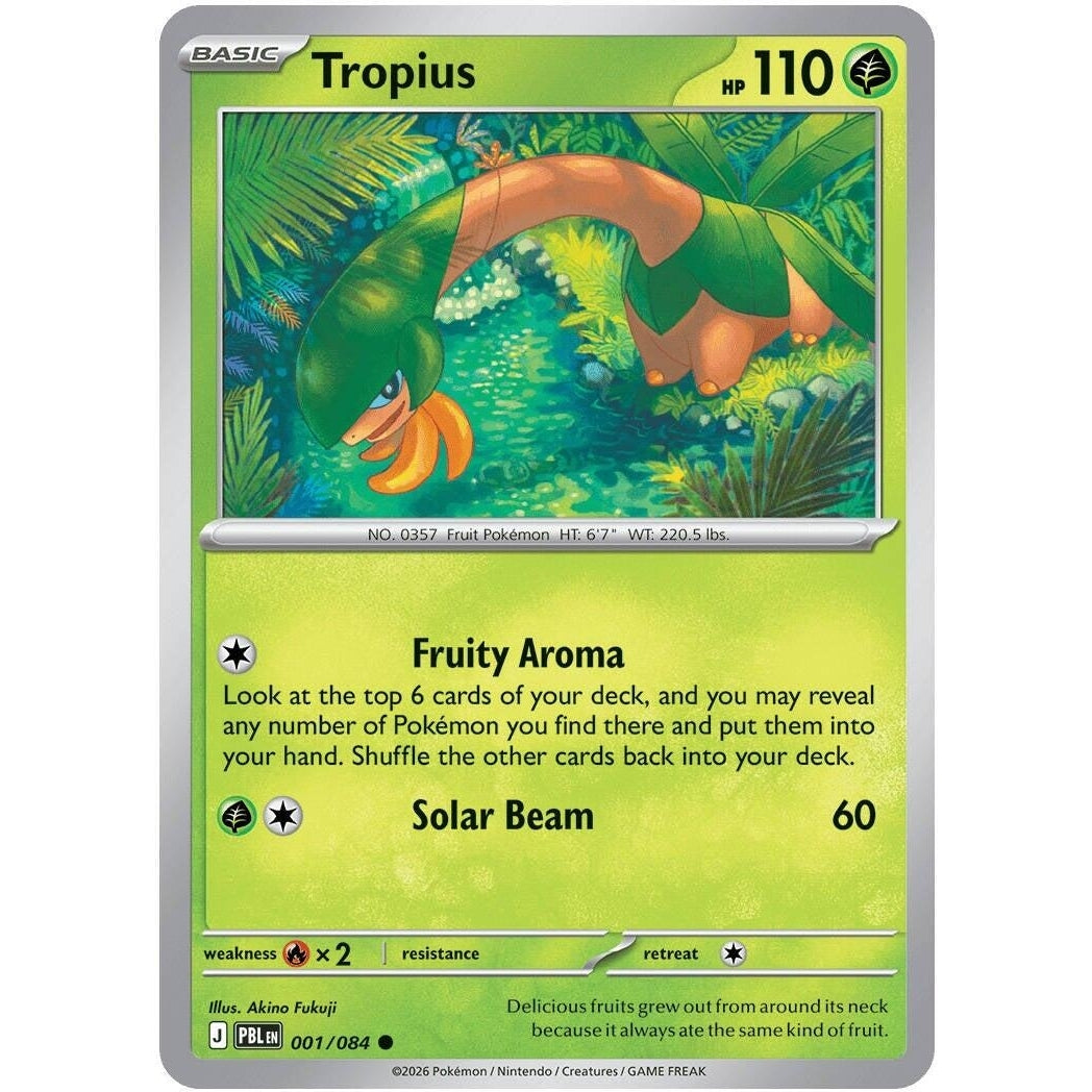 Image for Tropius (001/084) (ME05: Pitch Black) (ME05) - Pokemon