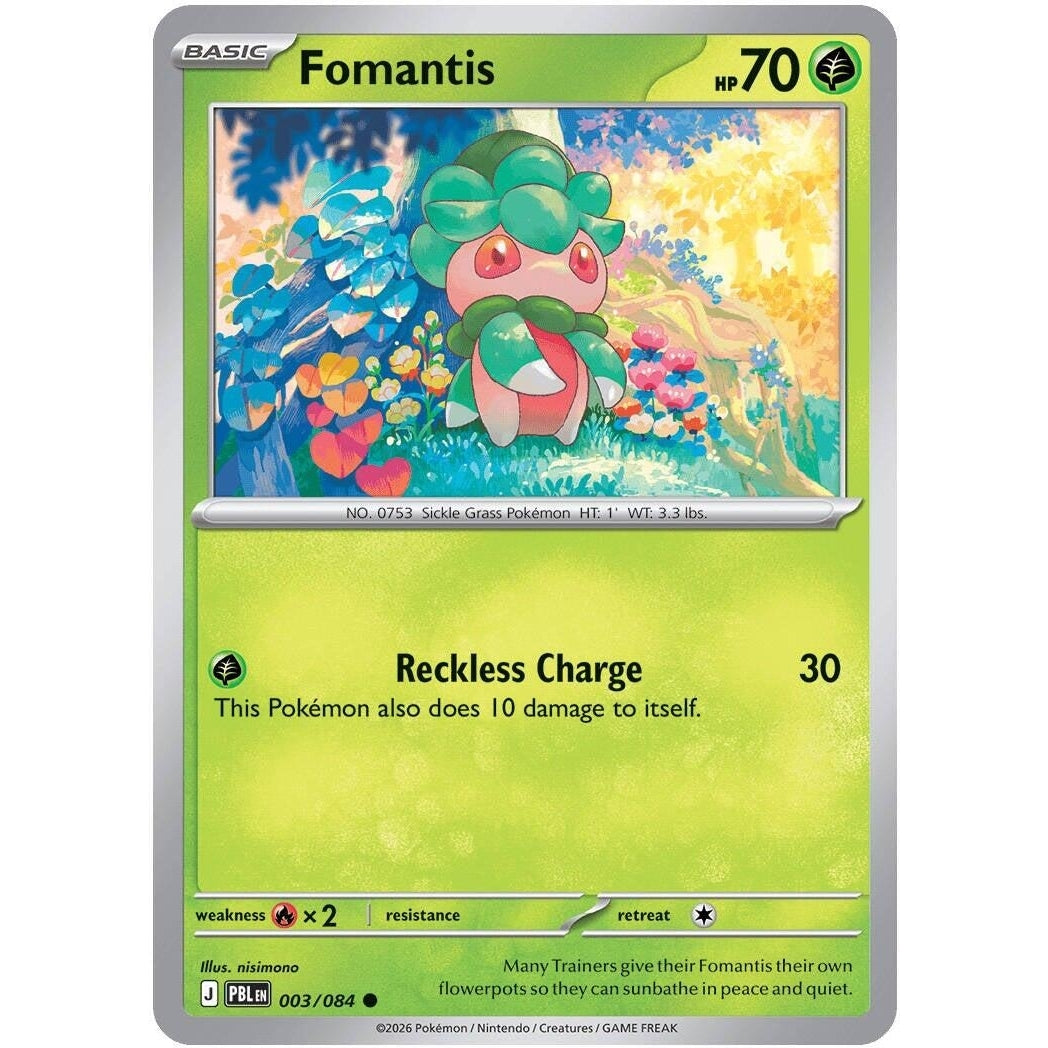 Image for Fomantis (003/084) (ME05: Pitch Black) (ME05) - Pokemon