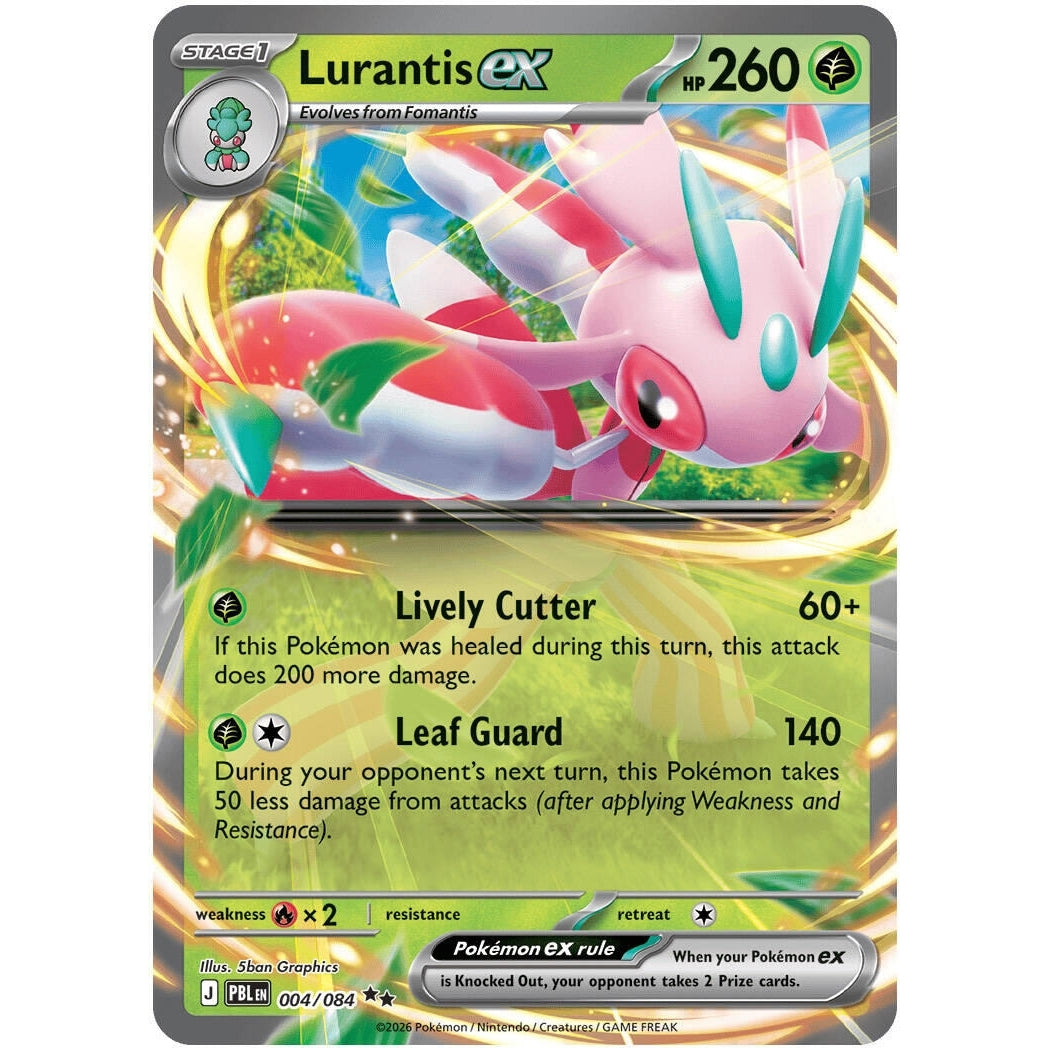 Image for Lurantis ex (004/084) (ME05: Pitch Black) (ME05) - Pokemon