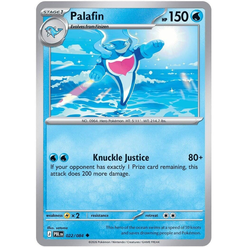 Image for Palafin (022/084) (ME05: Pitch Black) (ME05) - Pokemon