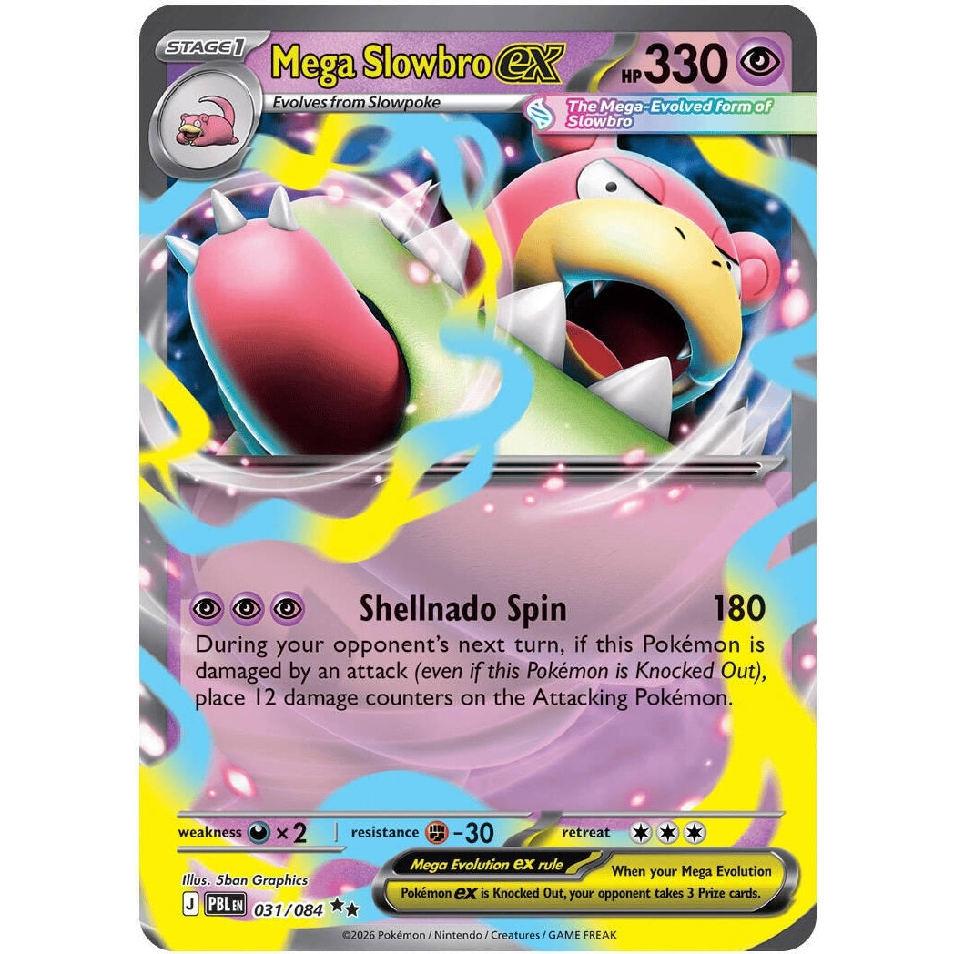 Image for Mega Slowbro ex (031/084) (ME05: Pitch Black) (ME05) - Pokemon